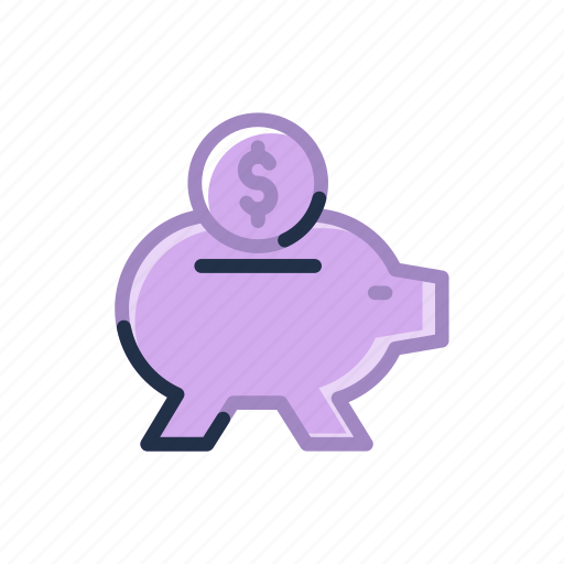 Dollar, piggy, bank, money, saving icon - Download on Iconfinder