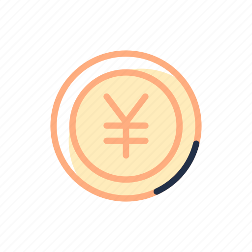 Yen, currency, money, coin, business icon - Download on Iconfinder