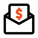 mail, pay, transfer, accounting, business, and, finance