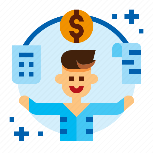 Accountant, accounting, bookkeeper, sale icon - Download on Iconfinder
