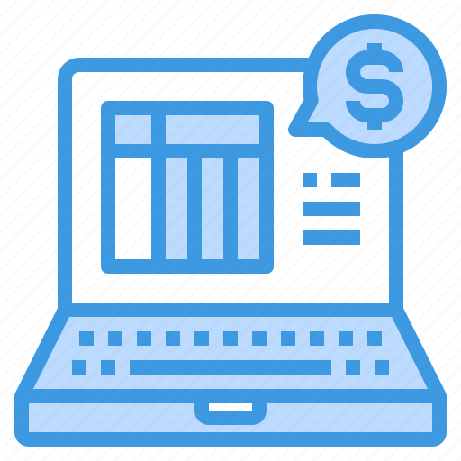 Account, accounting, business, currency, finance, laptop, money icon - Download on Iconfinder