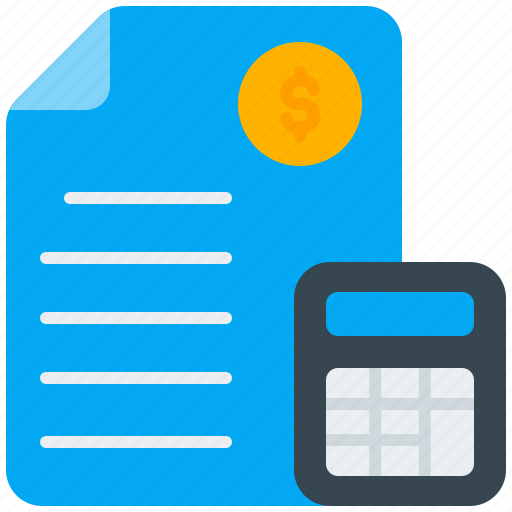 Accounting, calculator, expense, report, calculate, finance, business icon - Download on Iconfinder