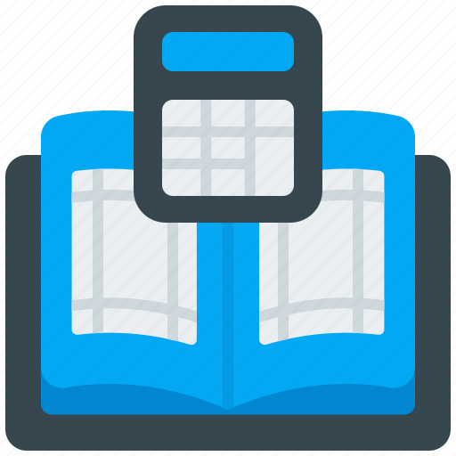 Ledger, accounting, calculator, book, spreadsheet, finance, financial icon - Download on Iconfinder