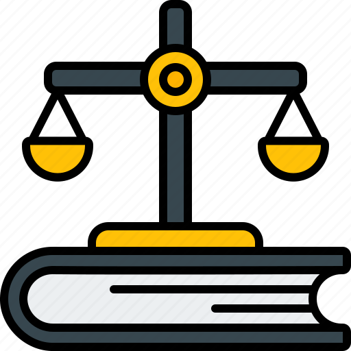 Laws, accounting, law, scale, book, judge, balance icon - Download on Iconfinder