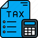 taxes, accounting, tax, calculator, bill, payment, percent