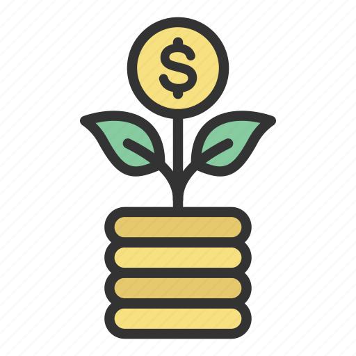 Growth investing, finance, funding, hourglass icon - Download on Iconfinder