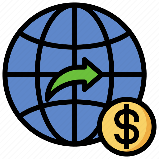 World, financial, economy, global, dollar icon - Download on Iconfinder