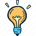 business, cration, goal, idea, lightbulb, plan