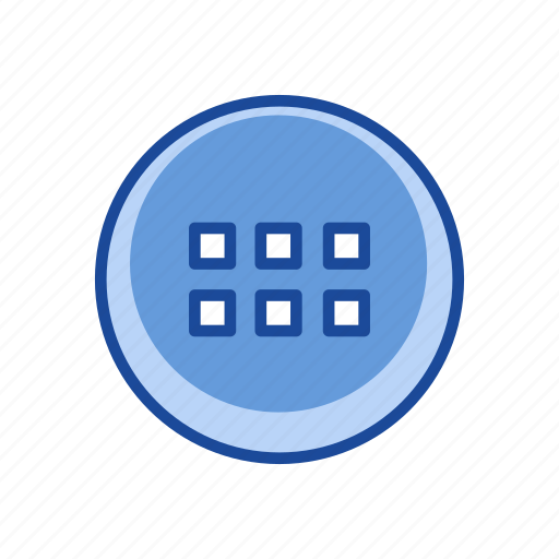 Menu bar, notification, settings, squares icon - Download on Iconfinder