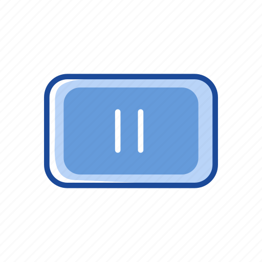 Bars, pause, pause button, plug icon - Download on Iconfinder