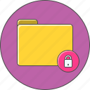 directory, folder, lock, protected
