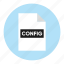 config, configuration, document, file, paper 