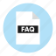 document, faq, file, frequently asked questions, paper 