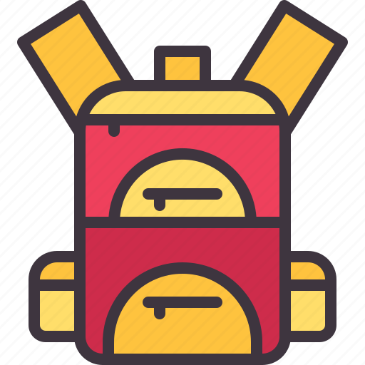 Backpack, bag, travel, camping, luggage icon - Download on Iconfinder