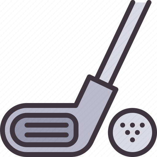 Golf, stick, ball, sports, equipment icon - Download on Iconfinder