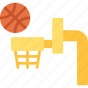 basketball, hoop, sport, net, game