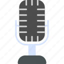 microphone, audio, device, podcast, radio, recorder, icon