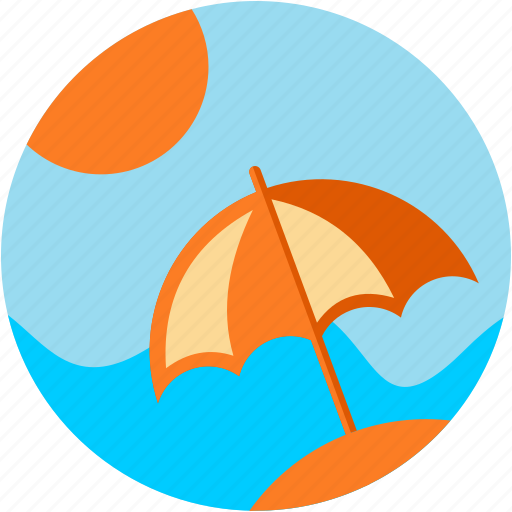 Sunny, activities, beach, relaxation icon - Download on Iconfinder