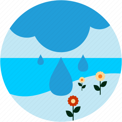 Eco, flowers, sea, enviroment, rain icon - Download on Iconfinder