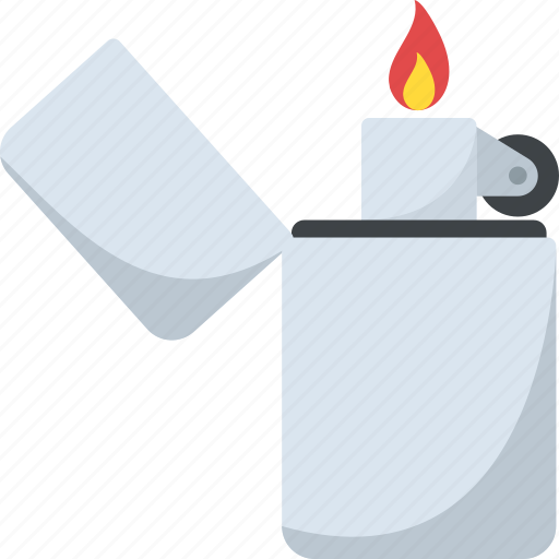 Flammable fluid, lighter, portable device, pressurized liquid gas, smoking symbol icon - Download on Iconfinder