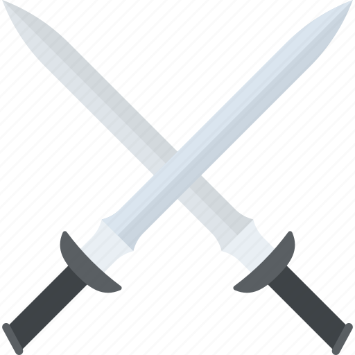 Crossed swords, japanese martial arts, kendo, modern martial arts, swordsmanship icon - Download on Iconfinder