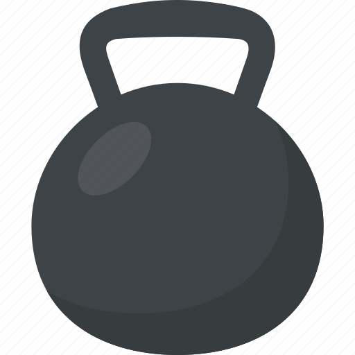 Cast steel, kettlebell, kg weight, kilogram, workout icon - Download on Iconfinder