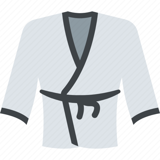 Boxing robe, karate gi, karate uniform, martial art uniform, martial arts icon - Download on Iconfinder