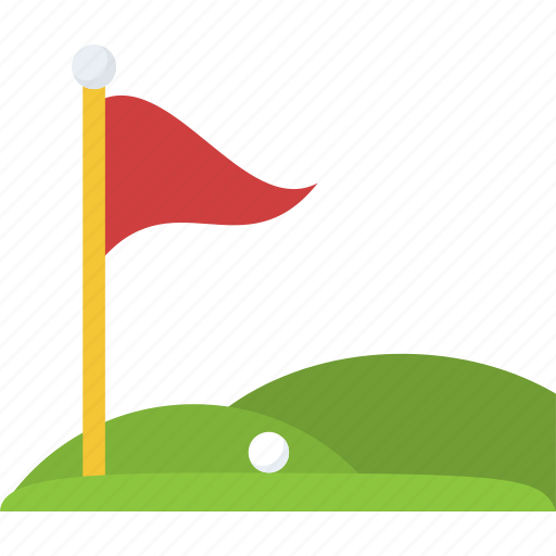 Golf club, golf course, golf field, golf ground, leisure game icon - Download on Iconfinder