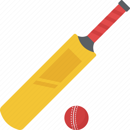 Bat and ball, cricket, game sport, play icon - Download on Iconfinder