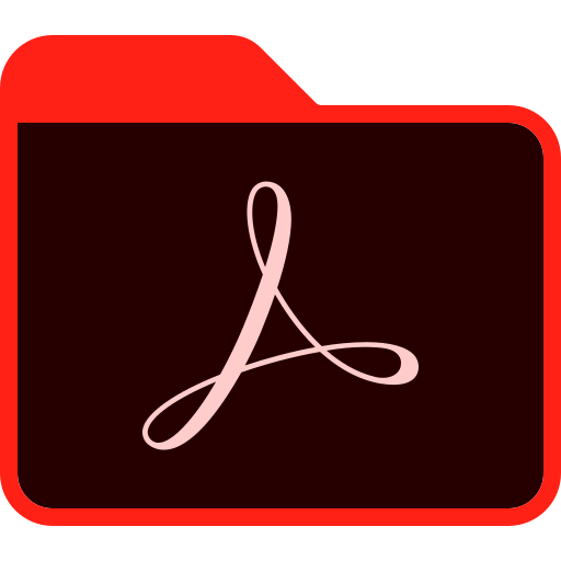 Acrobat, adobe, folder icon - Free download on Iconfinder