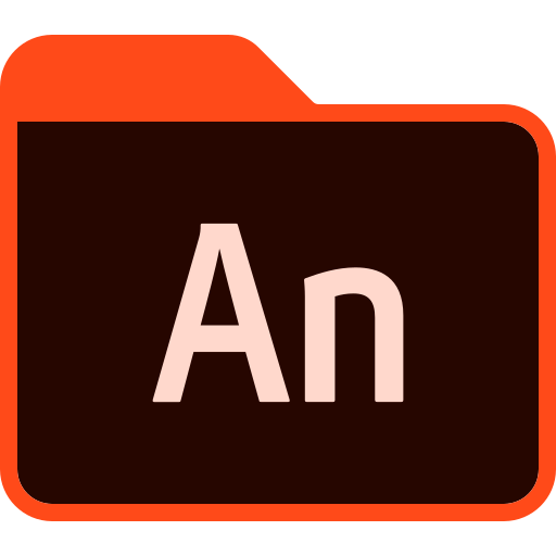 Adobe, animate, folder icon - Free download on Iconfinder