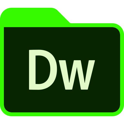 Download Adobe, dreamweaver, folder icon