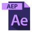 adobe, aep, aep extention, extention, file format 
