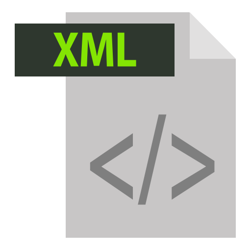Adobe, extention, file format, xml, xml extention icon - Free download