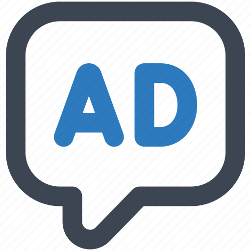 Ad, advertisement, offer, message, ads, marketing, promotion icon - Download on Iconfinder