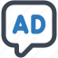 ad, advertisement, offer, message, ads, marketing, promotion 