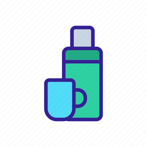 Adventure, coffee, contour, drink, heat, hot, tea icon - Download on Iconfinder