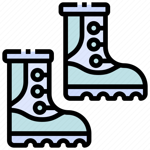Hiking, boots, shoes, footwear, trekking icon - Download on Iconfinder