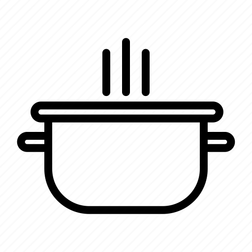 Cook, cooking, boil, pot, camping icon - Download on Iconfinder