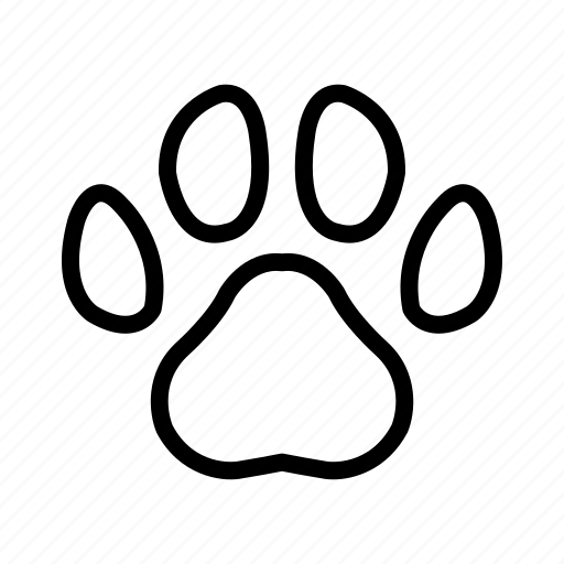 Dog, paw, animal, tracks, paw prints icon - Download on Iconfinder
