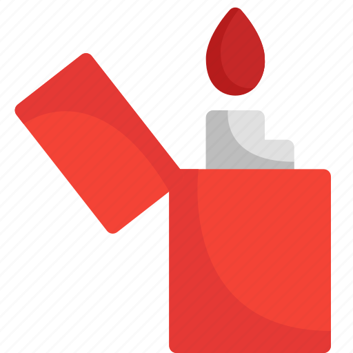 Fire, flame, lighter, survival icon - Download on Iconfinder