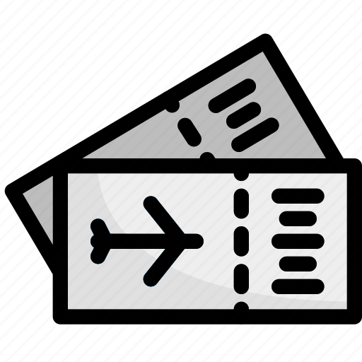 Air, flight, ticket, travel icon - Download on Iconfinder