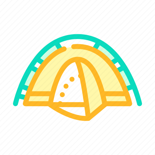Tent, adventure, equipment, heated, sleeping, bag icon - Download on Iconfinder