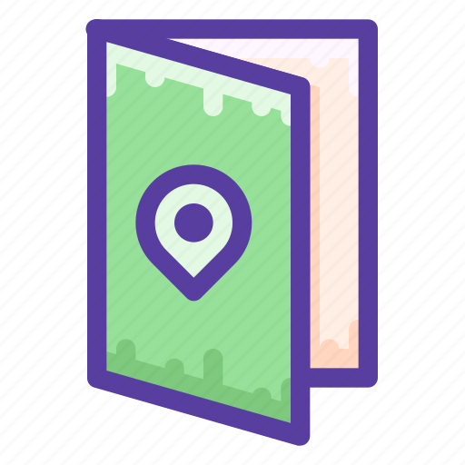 Adventure, brochure, catalog, guide, map icon - Download on Iconfinder