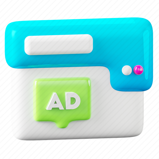 Advertising, web, advertising web, web ad, website ad, online advertising, online advertisement icon - Download on Iconfinder