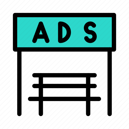 Ads, marketing, banner, board, advertisement icon - Download on Iconfinder