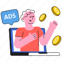 ad, revenue, finance, advertisement, profit 