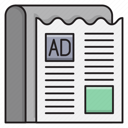 Ads, advertisement, marketing, news, press icon - Download on Iconfinder