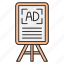 ads, advertisement, banner, board, marketing 