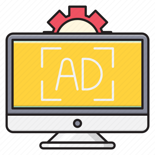 Ads, advertisement, marketing, screen, setting icon - Download on Iconfinder